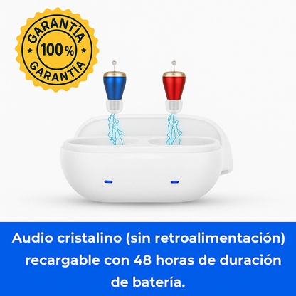 Audífonos Amplificadores Recargables (Par) (Precio de Fábrica) (Cópia)